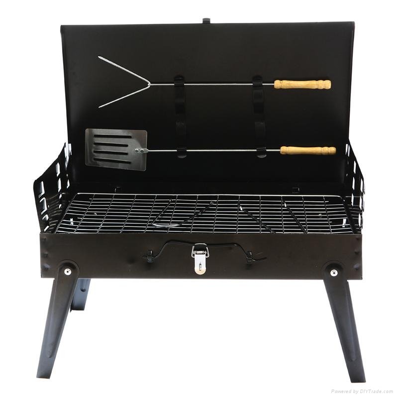 Briefcase Folded BBQ Gril