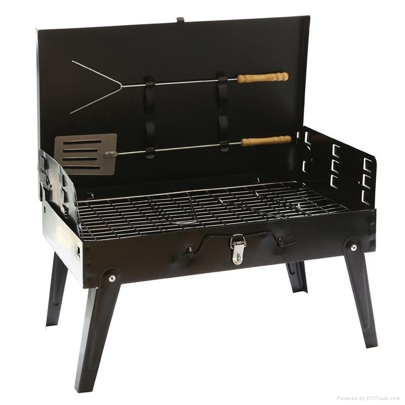Briefcase Folded BBQ Gril 2
