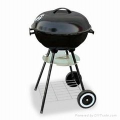 BBQ Grill With Two Wheels for Easily Moving