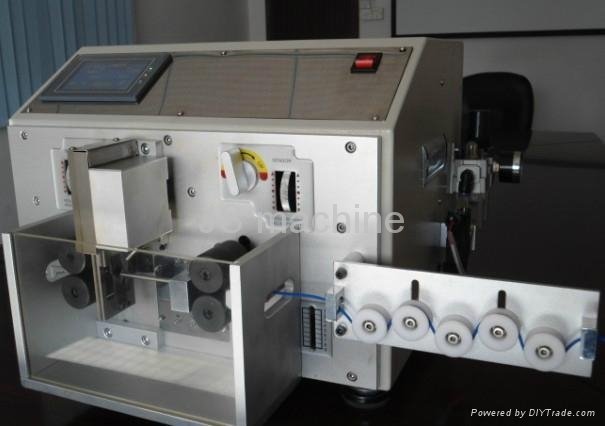 PLC control Thick Wire Cutting and Stripping Machine