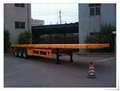 40FT 2AXLE FLATBED CONTAINER SEMI TRAILER 5