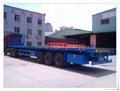 40FT 3AXLE  FLATBED CONTAINER SEMI TRAILER 2