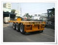 20FT 3AXLE FLATBED SEMI TRAILER