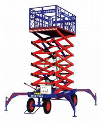 Mobile lifting platform   