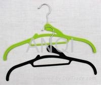 Velvet Skirt Hangers with Hooks & Notched 5