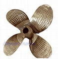 4 blade fixed pitch marine propeller