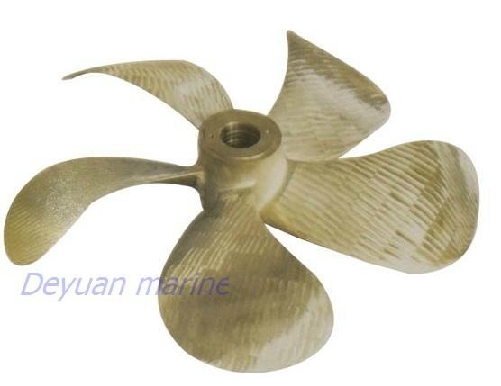 5 blade Marine fixed pitch propeller