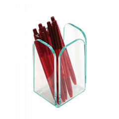 2012 Glasstique Memo Holder Green NEW