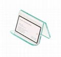 2012 Glasstique Business Card Holder Green NEW 1