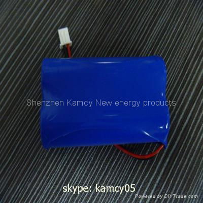 high capacity battery holder 18650 3.7v 4000mah 