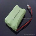 3.6V  AAA500 nimh battery pack 2