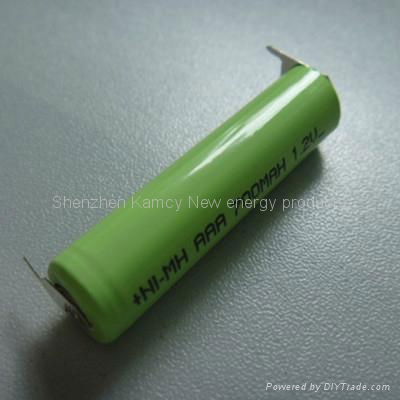 batteries ni-mh AAA700 1.2volt with tag rechargeable  battery 5