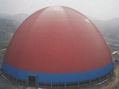 Shandong Zibo Mine Group Dry Coal Storage Space frame Project 