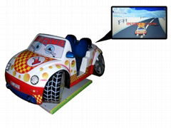 Kiddie Ride - Rally Car (With cool monitor!!) 