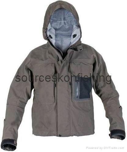 Breathable wading jacket