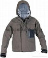 Breathable wading jacket