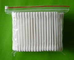 200pcs cotton buds in the polybag
