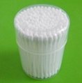 100pcs cotton buds in the pp can