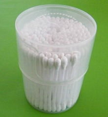 150pcs cotton buds in the pp can with window