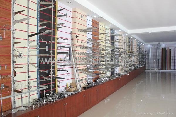Chrome plating shop display metal slotted channel 3