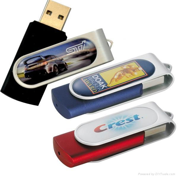 Classic swivel domeing usb flash drive