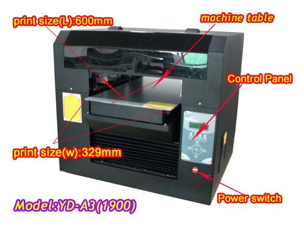 high grade Universal printer products YD A3(1900c)  Flat-bed printer
