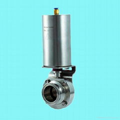 Sanitary Pneumatic Butterfly Valve