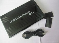 USB2.0 to 3.5 SATA Alumium HDD Enclosure 