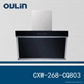 OULIN Hot New Model Inox kitchen chimney range hood cooker hood CXW-268-CQ803