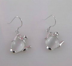  Jewelley Silver Earrings for Lady