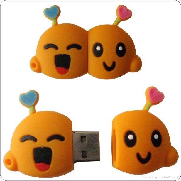 PVC cartoon USB 2