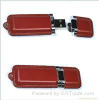 Leather USB flash drive