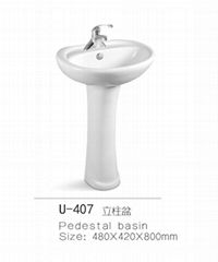 pedestal basin