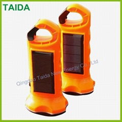 Portable super bright mini small led solar flahslight