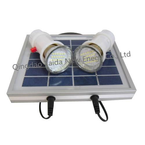 Portable 3w mini solar lighting system for home 2