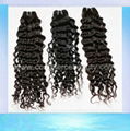 100% virgin remy human hair extension 2