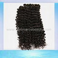 100% virgin remy human hair extension 4