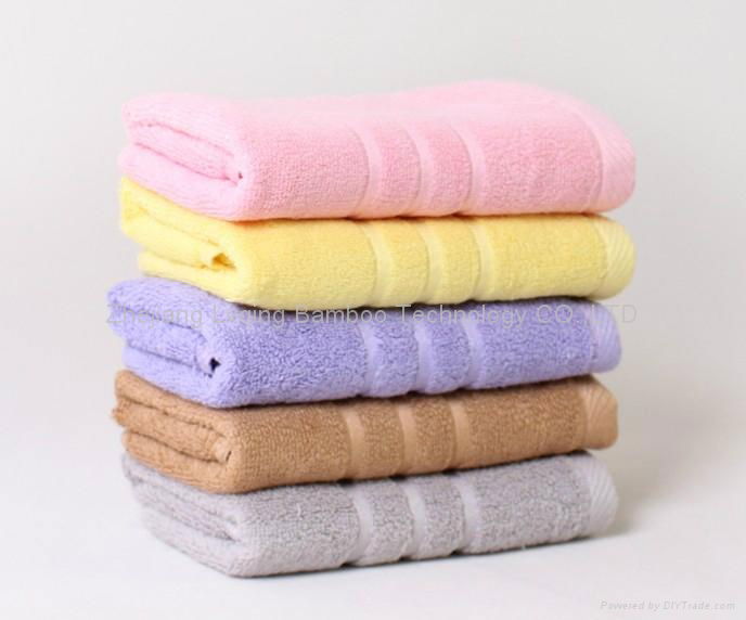 Lvqing Bamboo fiber striped satin towel 2