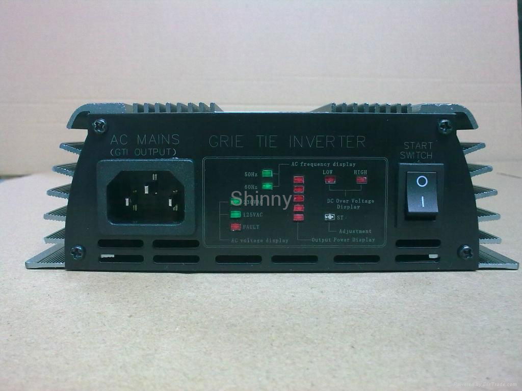 Wide Frequency grid tie inverter for solar panel DC to AC 22-60V 300W  3