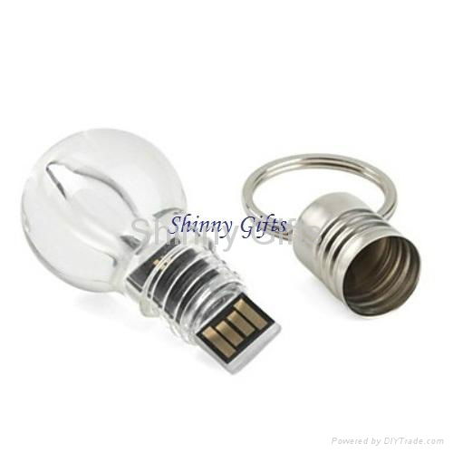 light bulb shape usb flash drive