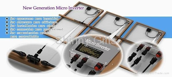 260W grid tie micro inverter On Grid Solar Inverter with MPPT Function 4