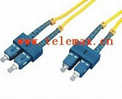 Fiber Cord (SC/PC-SC/PC Single Mode  Duplex  1m)