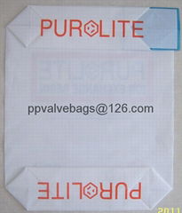 PE/PP block bottom valve bag 25kg packing