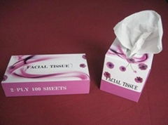 Facial tissue paper