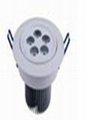 Led downlighter-silver series 1