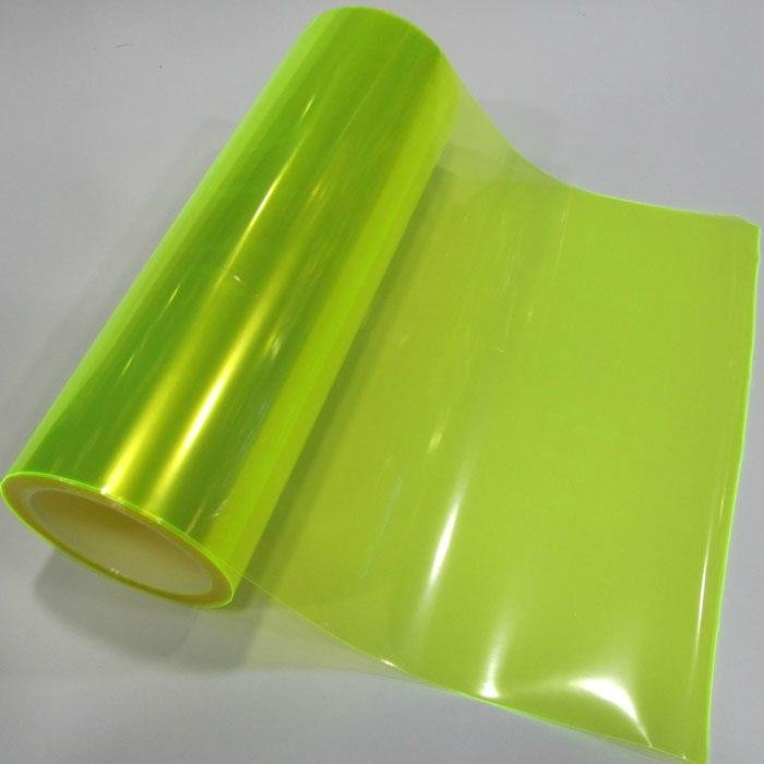 PVC Fluorescent Yellow Car Light Protective Vinyl Film - TJ-LF-FLY - XUE  LANG GU (China Manufacturer) - Car Exterior Decoration - Car