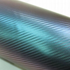 Newest Chameleon 3D Carbon Fiber Car Vinyl Film