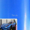 High  Quality Air-free bubbles car wrapping Vinyl film Glossy Blue  1