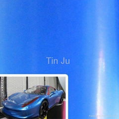 High  Quality Air-free bubbles car wrapping Vinyl film Glossy Blue 