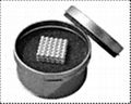 Sphere Neodymium Magnet Packed in Round Steel Box